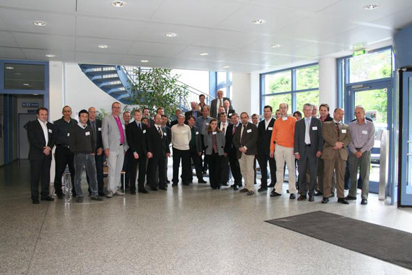 Participants in the kick-off meeting of SEAL at Fraunhofer IISB