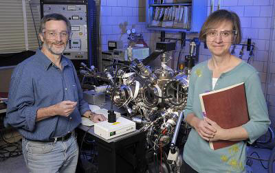 James Evans and Patricia Thiel, of Iowa State University and the US Department of Energy's Ames Laboratory