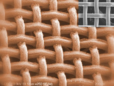 carbon nanotube-coated filter