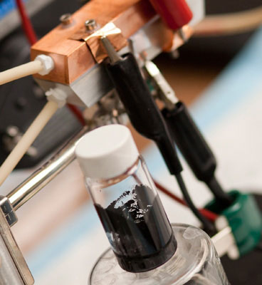 a black, gooey substance that can power a highly efficient new type of battery