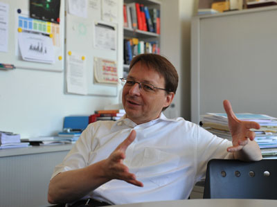 Christofer Hierold is Professor of Micro and Nanosystems at ETH Zurich