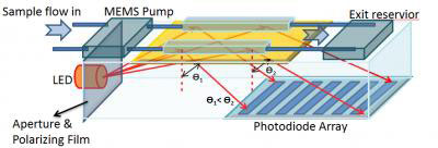 Surface Plasmon Resonance System for Blood Protein Sensing