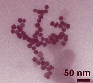 nanoparticle cluster