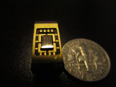 Single-mode Nanophotonic Light-emitting Diode Chip Carrier