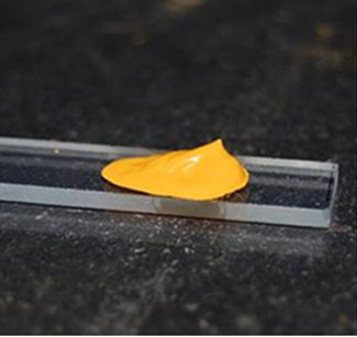 This paste of cadmium sulfide-coated titanium dioxide nanoparticles could turn large surfaces into solar cells
