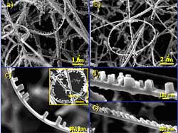 Hetero-structured nano-rings