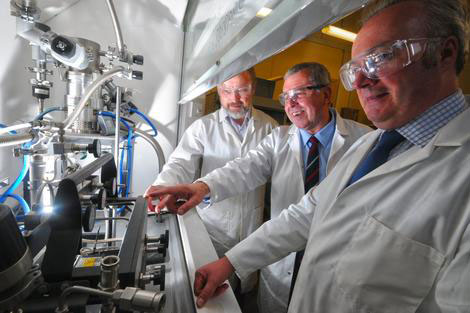 Dr Vladimir Kuznetsov, Professor Peter Edwards and Dr Jamie Ferguson