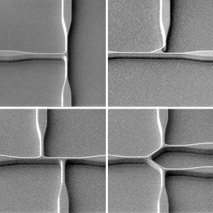 nanoplasmonic waveguides of complex shapes