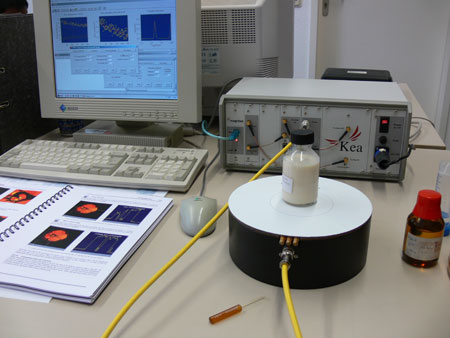 A portable magnetic resonance spectrometer