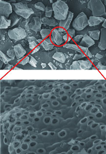 Three-dimensional porous silicon
