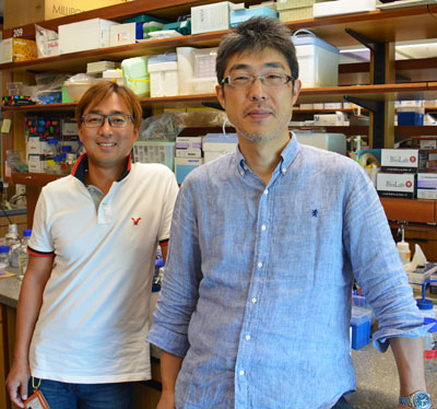 Dr Hideyuki Matsunami and Dr Young-Ho Yoon