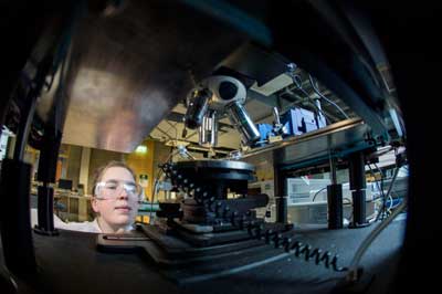 researcher in lab
