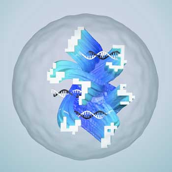 DNA Neural Network Concept Art