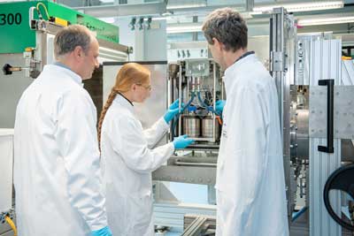 research facility for vaccine production