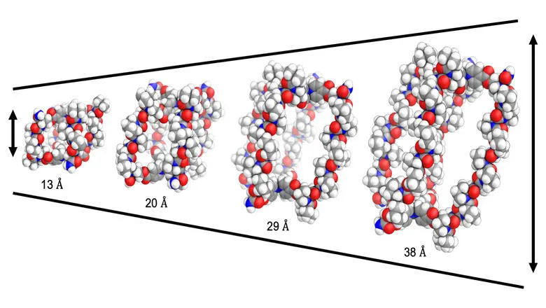 Metal-peptidic cages
