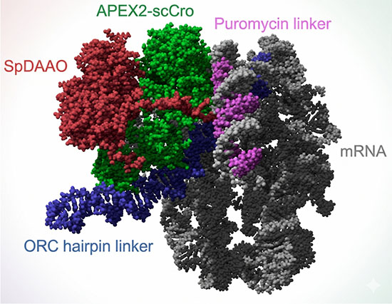 The SMART single-molecule display model