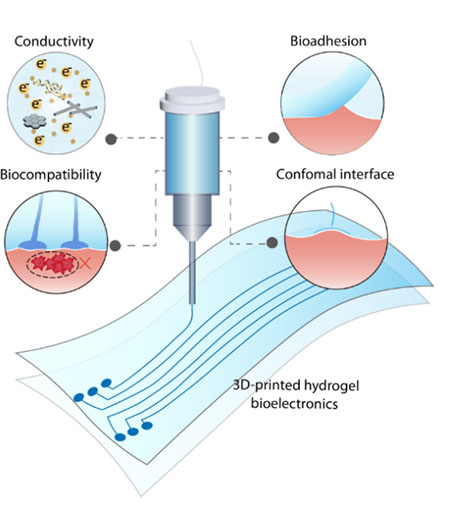 Core attributes for bioelectronic interfacing