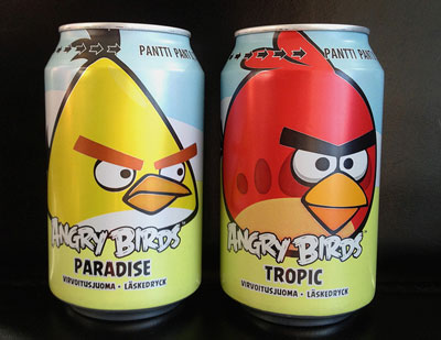 angry birds soda