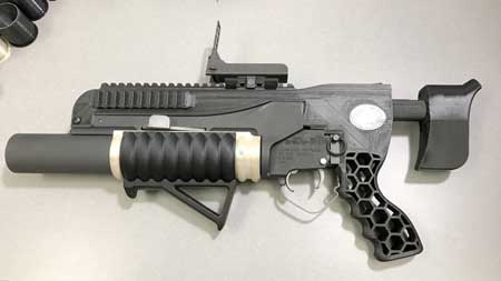The U.S. Army's 3D printed grenade launcher, R.A.M.B.O.