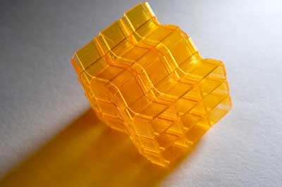 Origami Structure Created Through 3D Printing