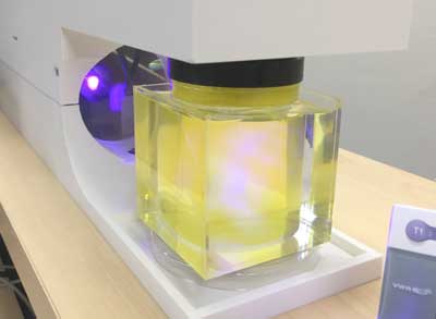 Computed Axial Lithography (CAL) 3D printing method uses projected photons to illuminate a syrup-like resin
