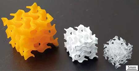 3D-printed glass