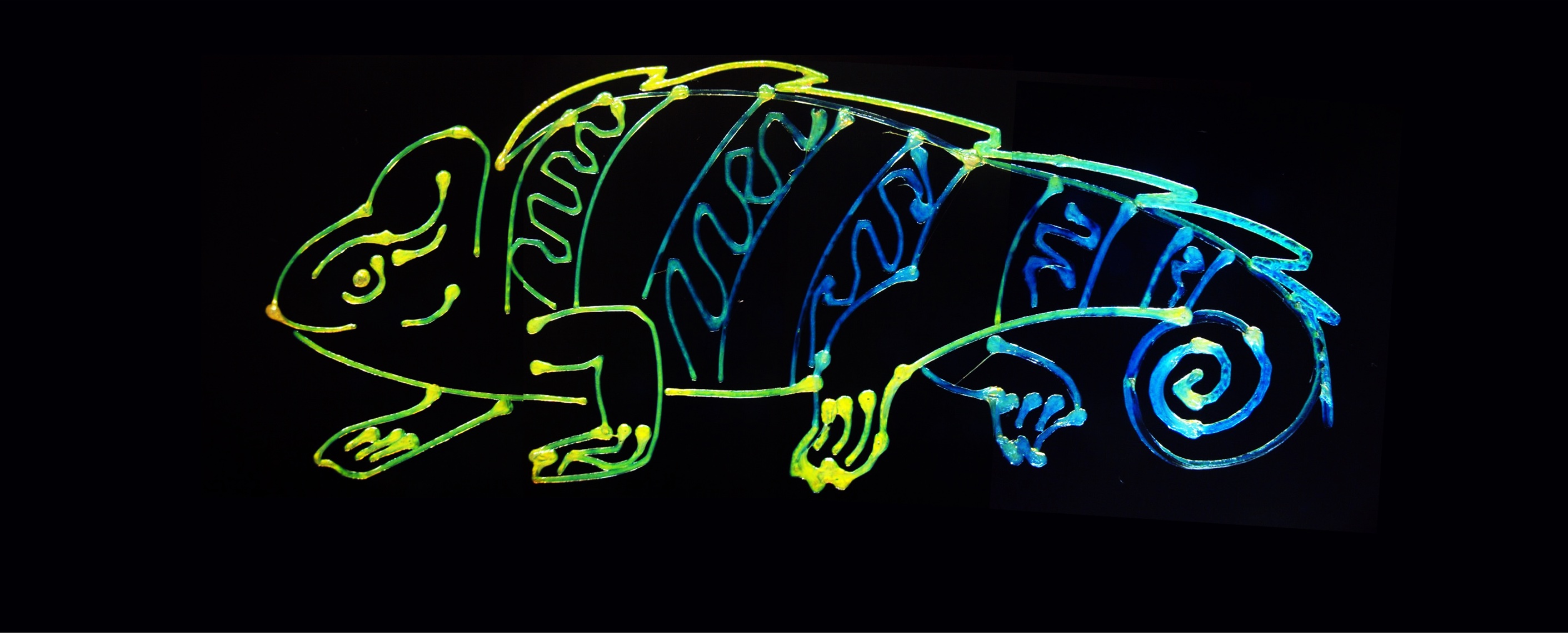 3D printed chameleon