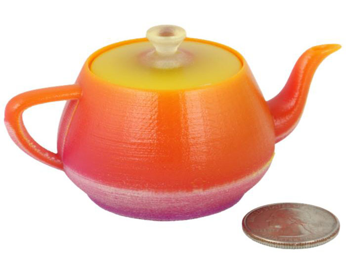 3D printed teapot