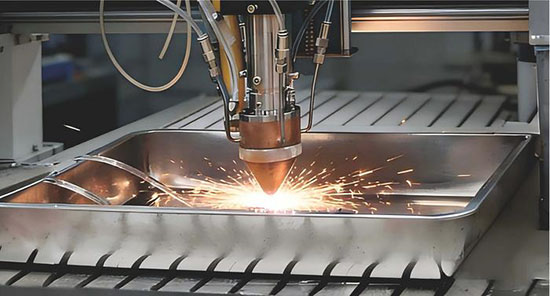 laser-directed energy deposition system