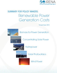 report Renewable Power Generation Costs