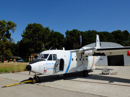 The ISOWAT spectrometeris operated on board of the CASA C-212