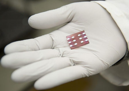 solar cell made from PID2 polymer