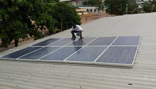 2.25 kW solar photovoltaic facility