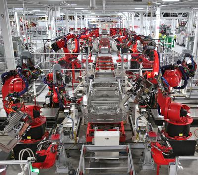 electric car factory