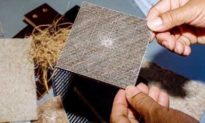 date palm fibre composite