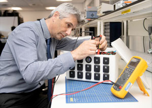 Professor James Marco in the lab