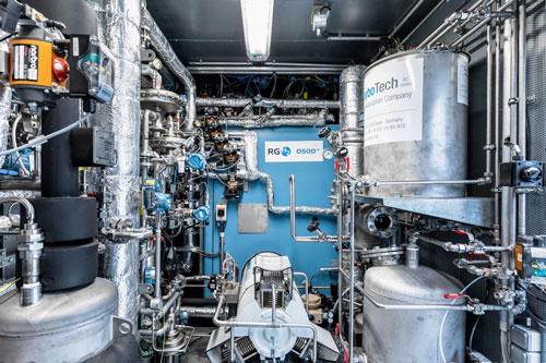 The inner workings of the OSOD hydrogen generator