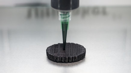 grid printed electrode