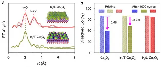Site-specific stabilizing effect of single atoms on spinel oxides for acidic oxygen evolution