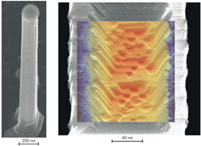 SEM image of a Si nanowire