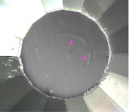 Denting diamond