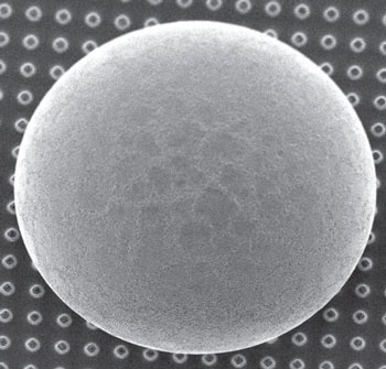 microscopic soccer balls