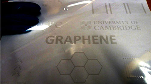 a printed graphene devic
