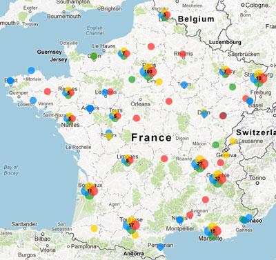 Interactive Map Of Nanotechnology Companies And Research Centers
