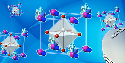 Titanium-europium oxide cage lattice