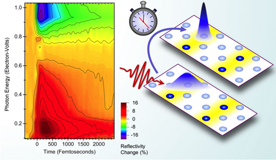 >Ultrafast changes in the optical properties of strontium-doped lanthanum nickelate throughout the infrared spectrum