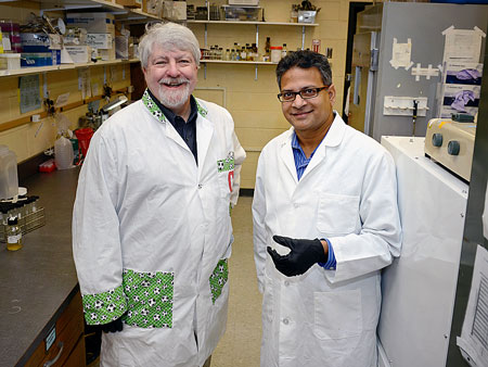 Iowa State's Michael Wannemuehler and Balaji Narasimhan
