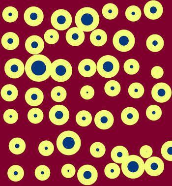 active layer of the polymer solar cell