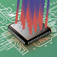 Cooling microprocessor chips through the combination of carbon nanotubes