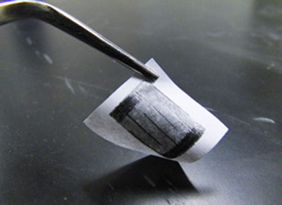 A pencil-drawn chemiresistor